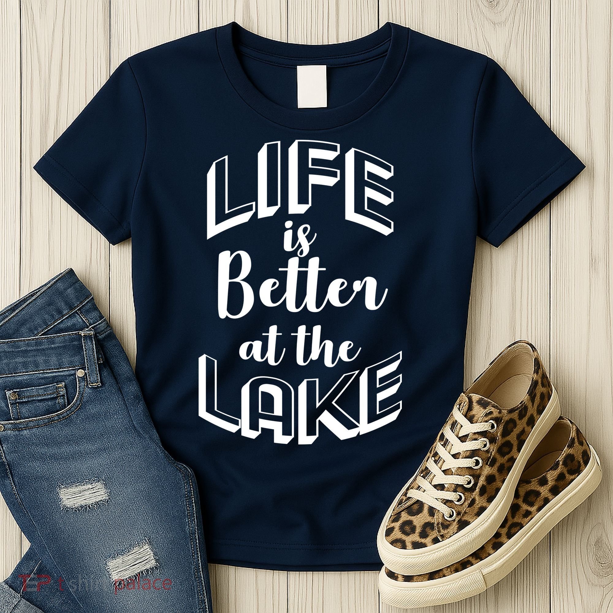 Life Is Better At The Lake Women's T-Shirt