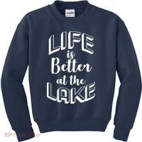 Life Is Better At The Lake Kids Sweatshirt thumb 0
