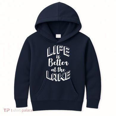 Life Is Better At The Lake Kids Hoodie