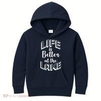 Life Is Better At The Lake Kids Hoodie thumb 0