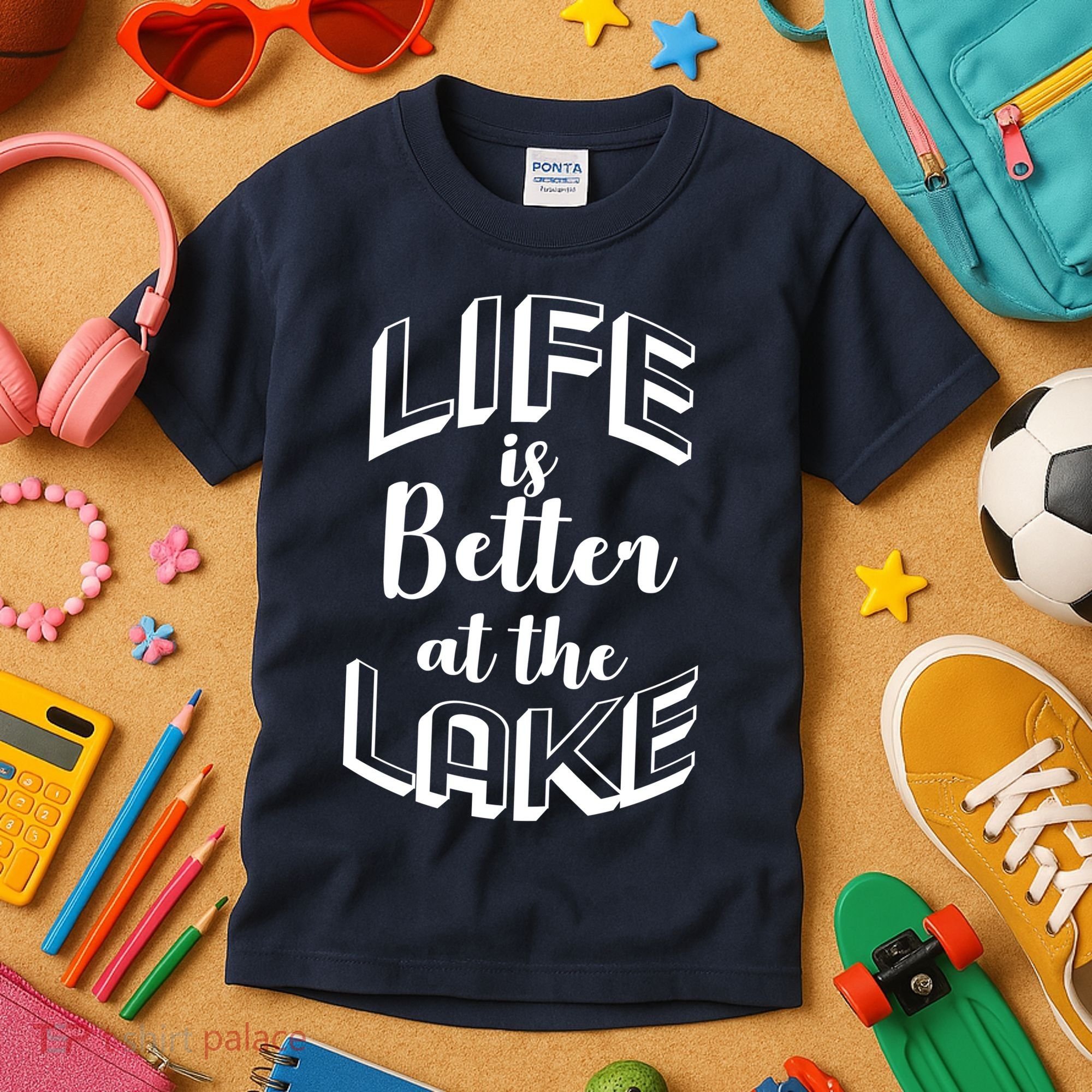 Life Is Better At The Lake Kids T-Shirt
