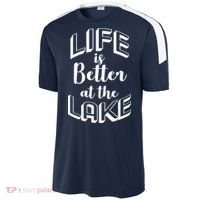 Life Is Better At The Lake Sport-Tek Competitor United Soccer Jersey thumb 2