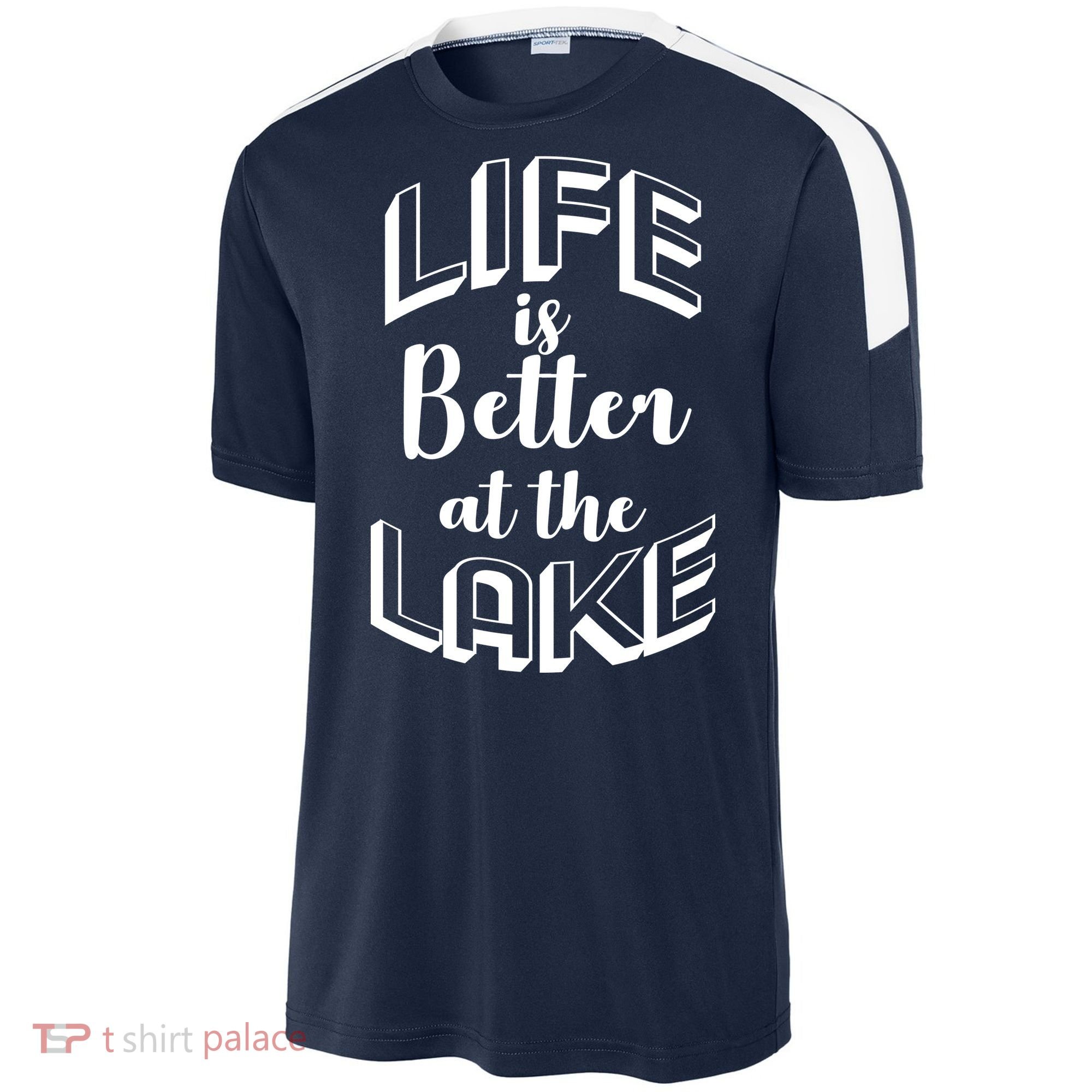 Life Is Better At The Lake Sport-Tek Competitor United Soccer Jersey