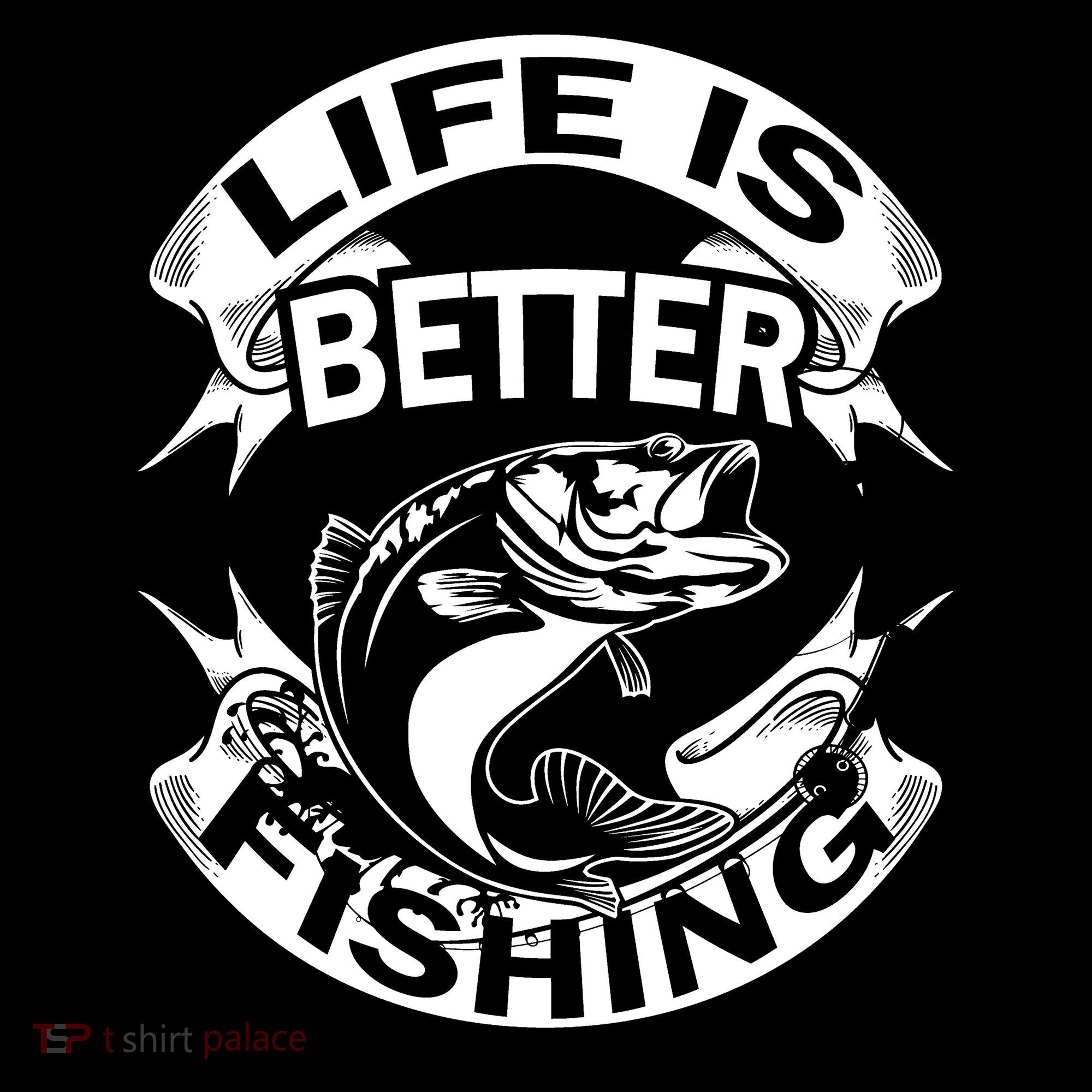 Life Is Better Fishing Backpack