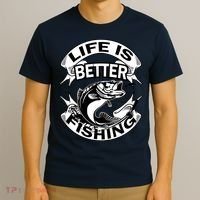 Life Is Better Fishing T-Shirt thumb 3