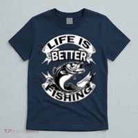 Life Is Better Fishing T-Shirt thumb 5