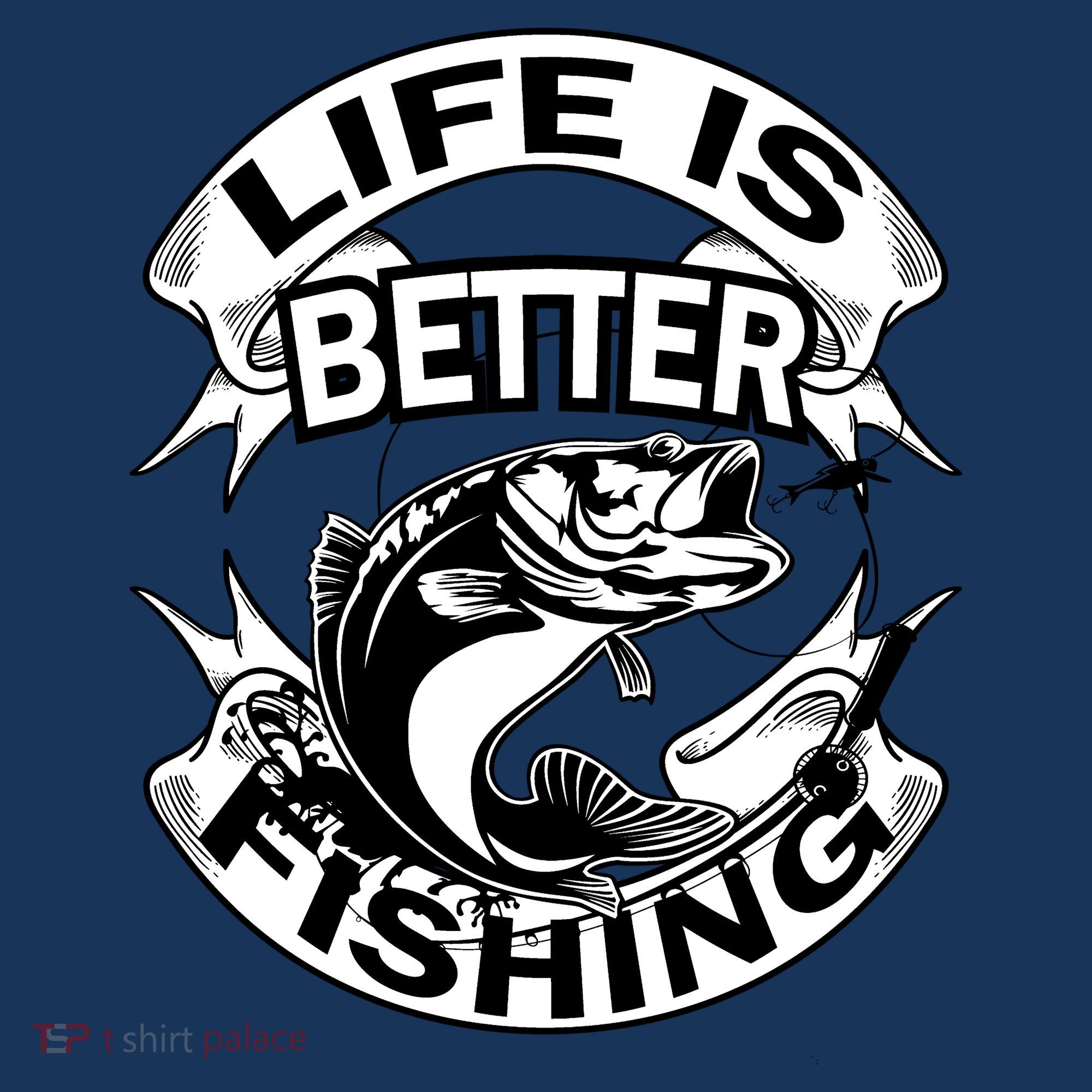 Life Is Better Fishing Beanie