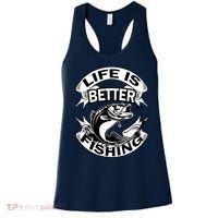 Life Is Better Fishing Women's Tank Top thumb 0