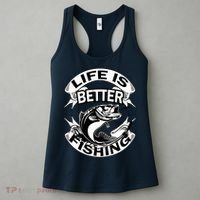 Life Is Better Fishing Women's Tank Top thumb 3