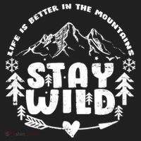 Life Is Better In The Mountains Stay Wild Tumbler thumb 3