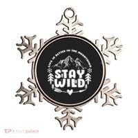 Life Is Better In The Mountains Stay Wild Ornament thumb 0