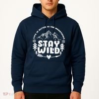 Life Is Better In The Mountains Stay Wild Hoodie thumb 2