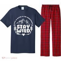 Life Is Better In The Mountains Stay Wild Pajama Set thumb 0