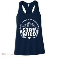 Life Is Better In The Mountains Stay Wild Women's Tank Top thumb 0