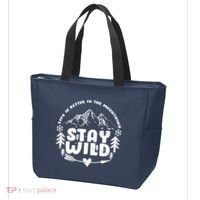 Life Is Better In The Mountains Stay Wild Tote Bag thumb 3