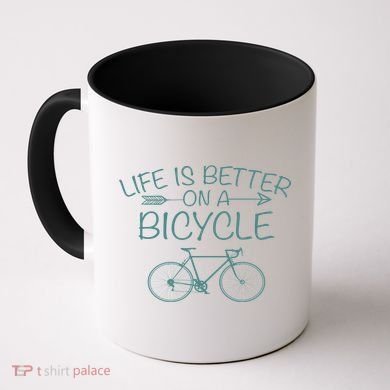 Life Is Better On A Bicycle Coffee Mug