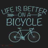 Life Is Better On A Bicycle Beanie thumb 2