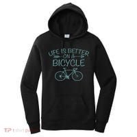Life Is Better On A Bicycle Women's Hoodie thumb 0