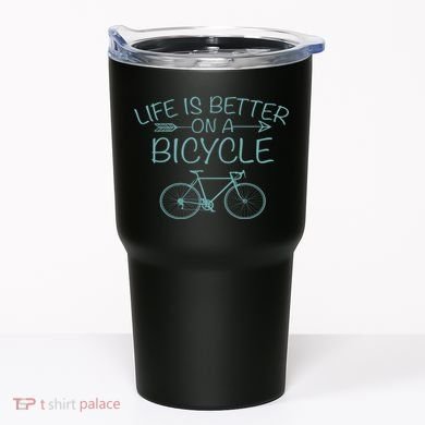 Life Is Better On A Bicycle Tumbler