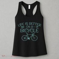 Life Is Better On A Bicycle Women's Tank Top thumb 3