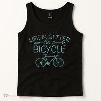 Life Is Better On A Bicycle Tank Top thumb 2