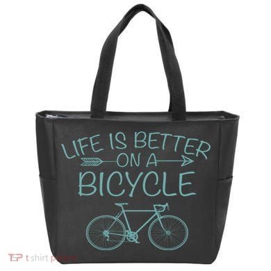 Life Is Better On A Bicycle Tote Bag