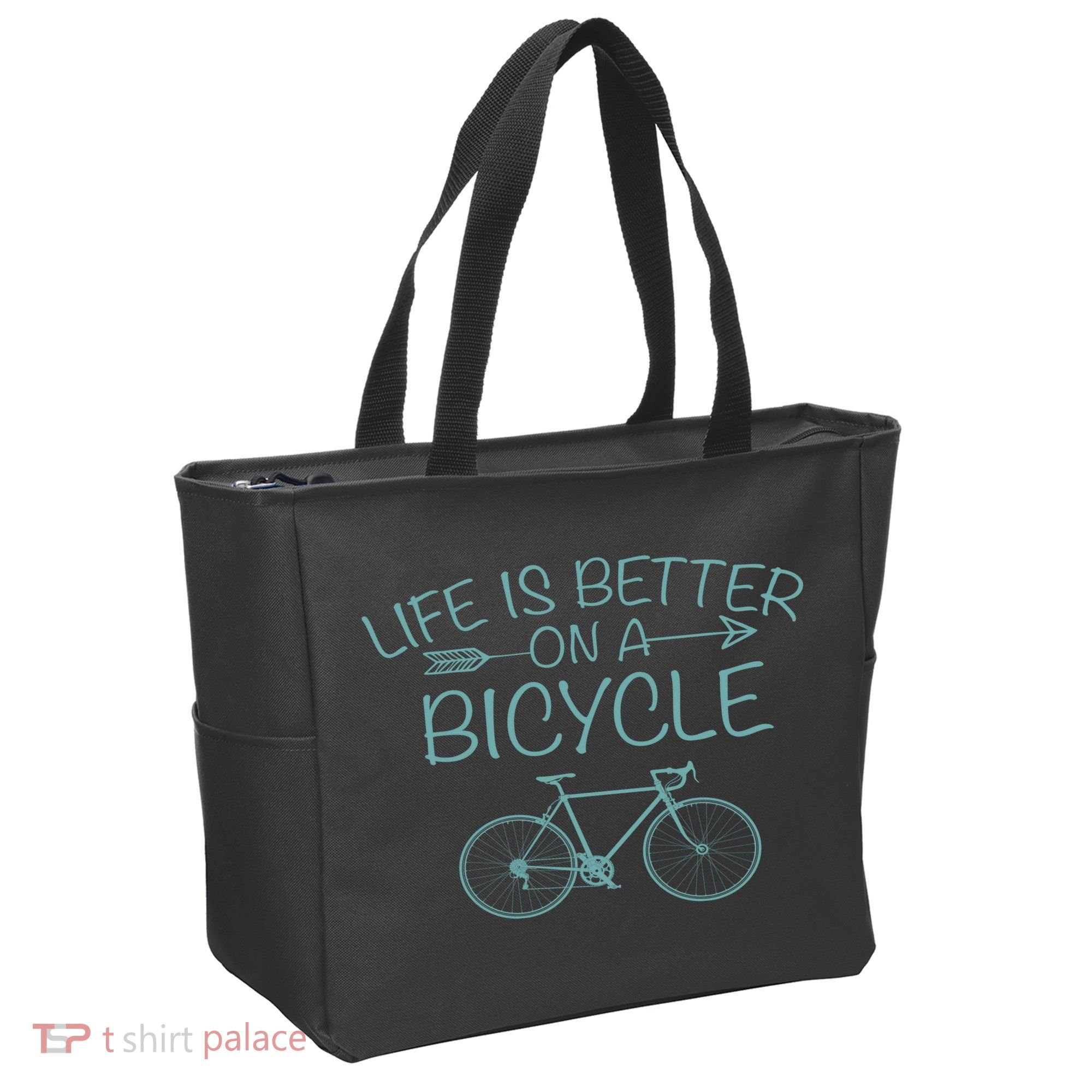 Life Is Better On A Bicycle Tote Bag