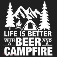 Life Is Better With A Beer And A Campfire Women's Sweatshirt thumb 2
