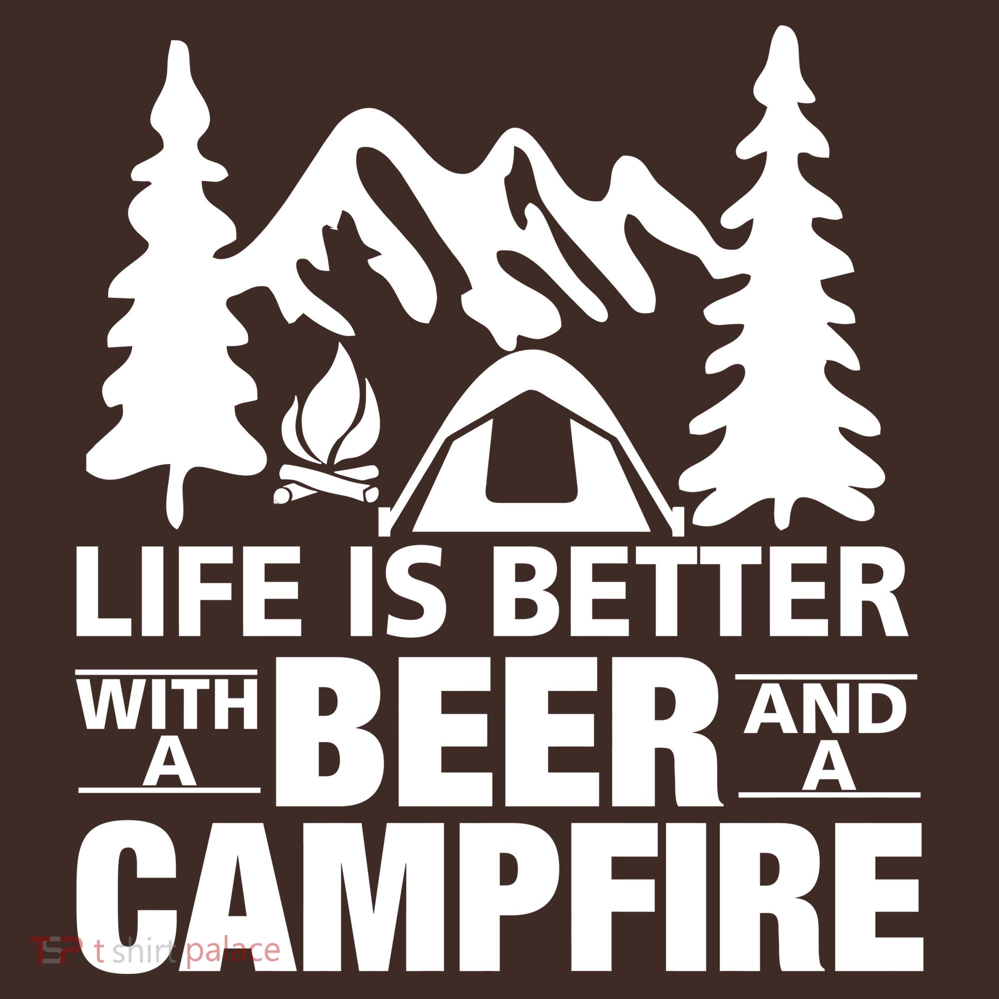 Life Is Better With A Beer And A Campfire Kids Hoodie