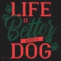 Life Is Better With A Dog Women's Sweatshirt thumb 2
