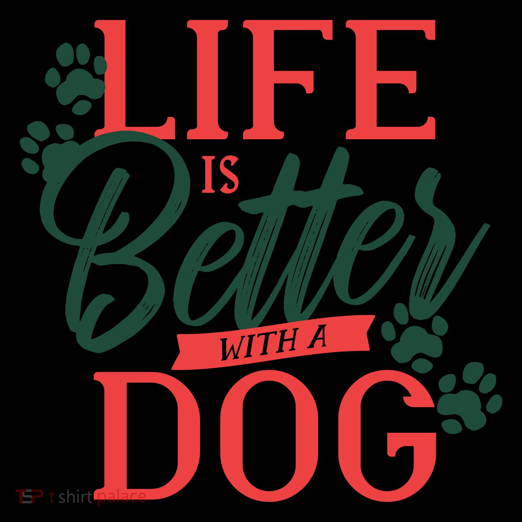 Life Is Better With A Dog Bucket Hat