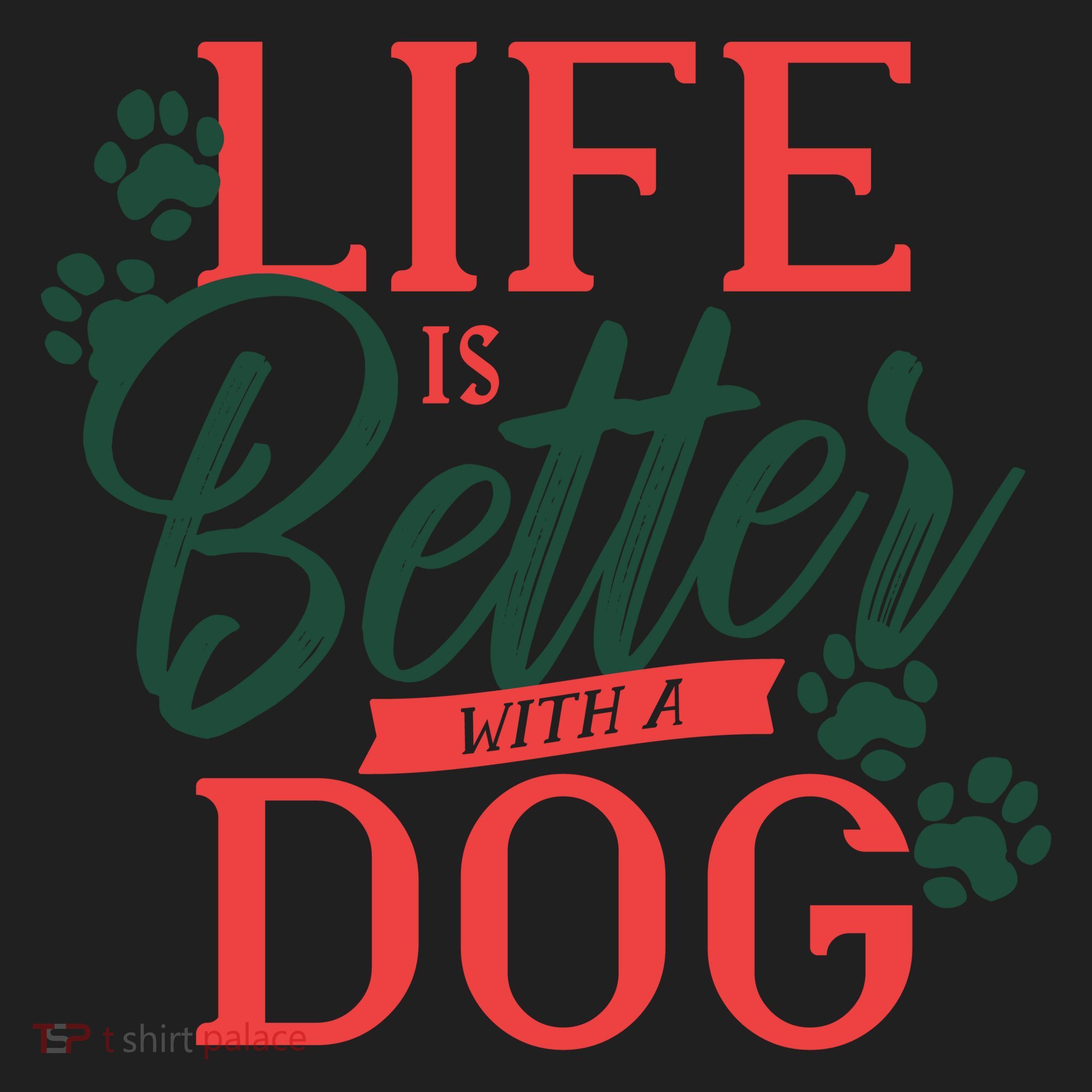 Life Is Better With A Dog Beanie