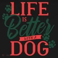 Life Is Better With A Dog Toddler Hoodie thumb 2
