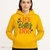 Life Is Better With A Dog Hoodie thumb 5