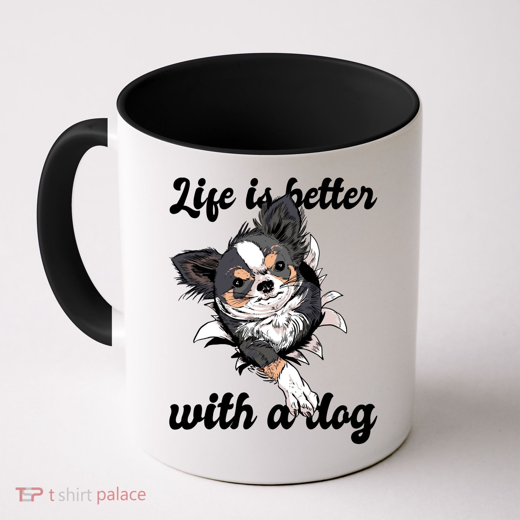 Life Is Better With A Dog Cute Coffee Mug