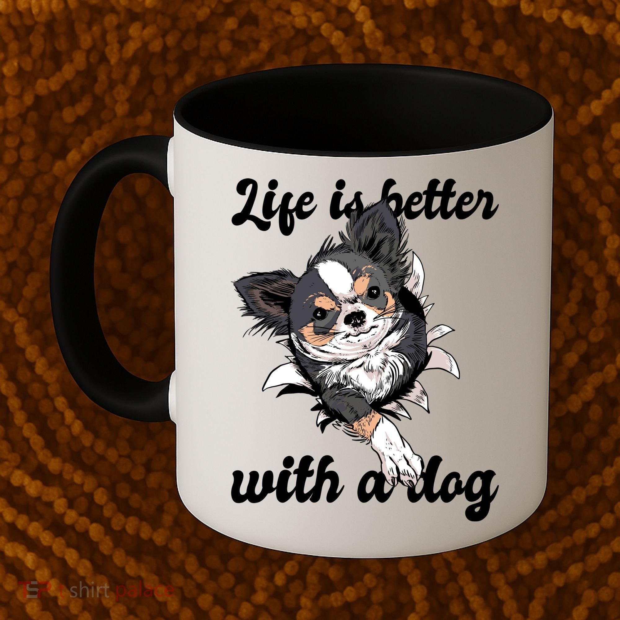Life Is Better With A Dog Cute Coffee Mug