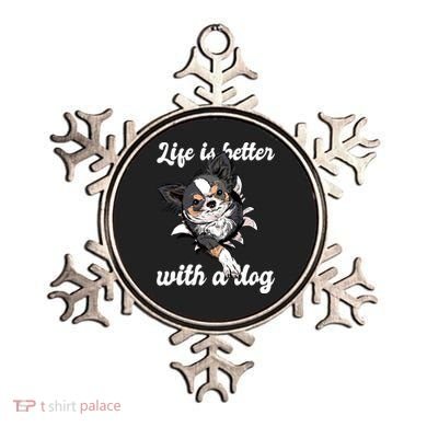 Life Is Better With A Dog Cute Ornament