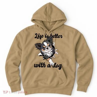 Life Is Better With A Dog Cute Hoodie