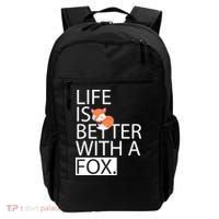Life Is Better With A Fox Backpack thumb 0