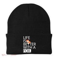 Life Is Better With A Fox Beanie thumb 0