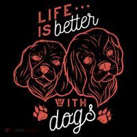 Life Is Better With Dogs Toddler Hoodie thumb 2
