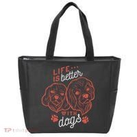 Life Is Better With Dogs Tote Bag thumb 0
