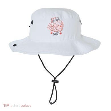 Life Is Better With Dogs Bucket Hat