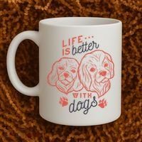 Life Is Better With Dogs Coffee Mug thumb 2