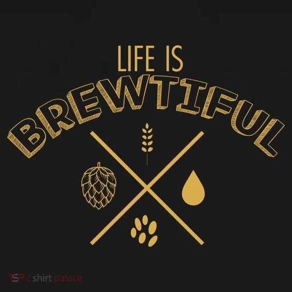 Life Is Brewtiful Toddler Hoodie