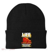 Life Is Full Of Risk Trucker Beanie thumb 0