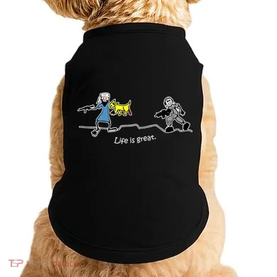 Life is Great Army Doggie Tank