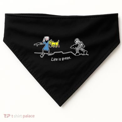 Life is Great Army USA-Made Doggie Bandana