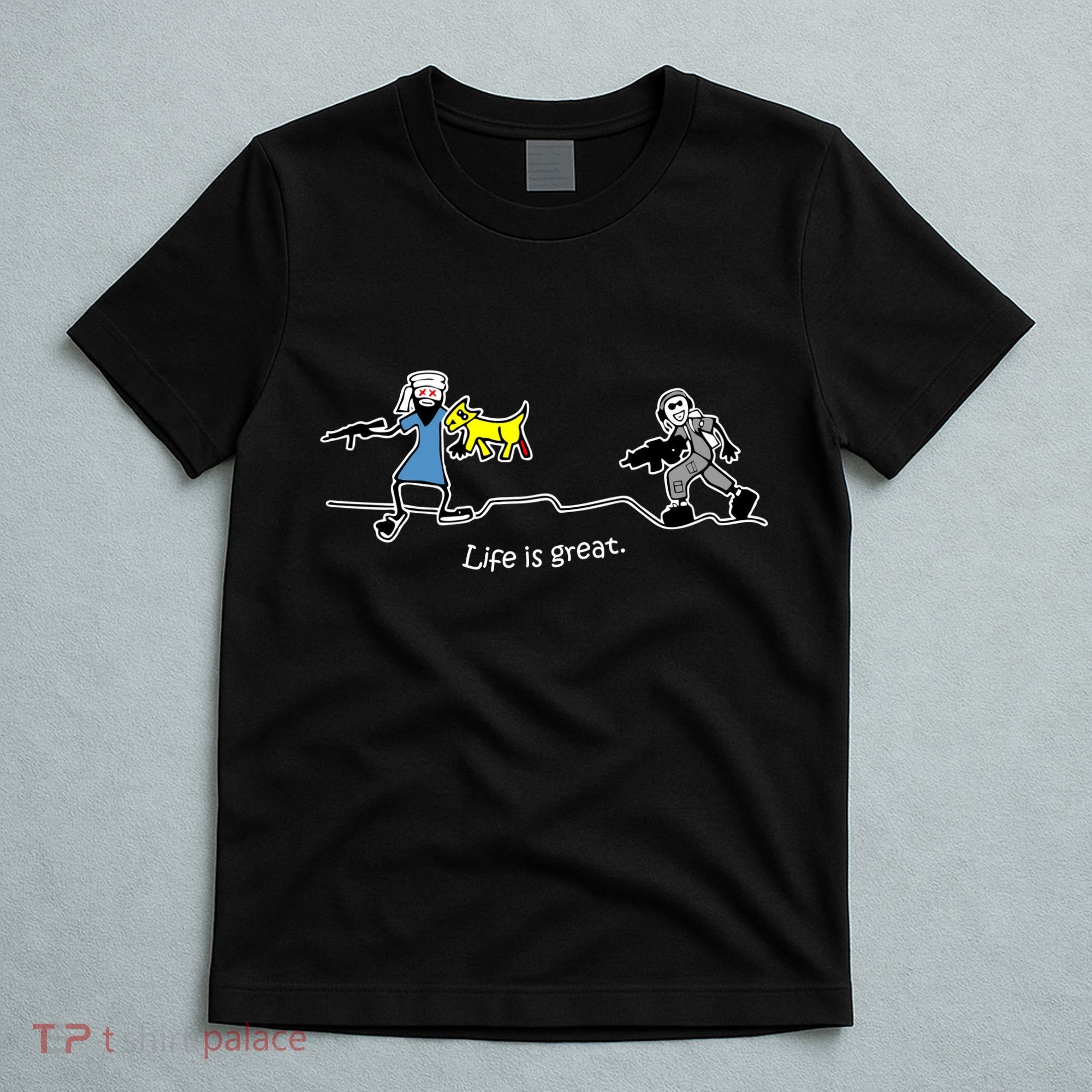 Life is Great Army T-Shirt