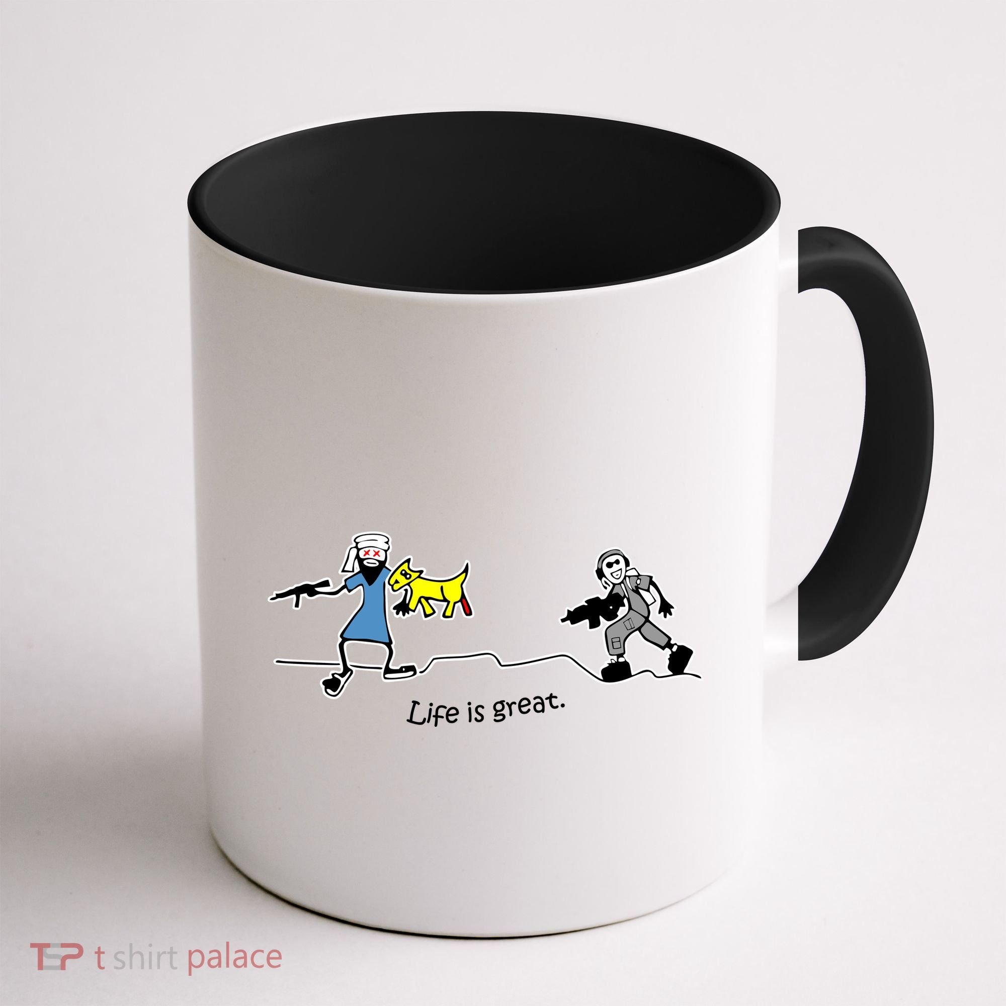 Life is Great Army Coffee Mug